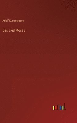 bokomslag Das Lied Moses