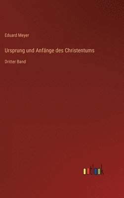 Ursprung und Anfnge des Christentums 1