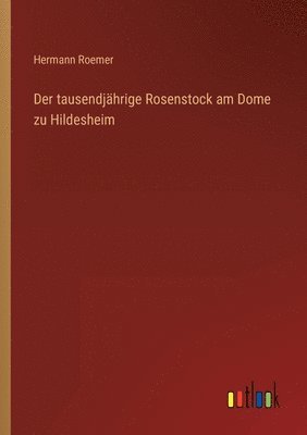 Hermann Roemer - tausendjährige Rosenstock am Dome zu Hildesheim, Häftad