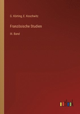 Franzsische Studien 1