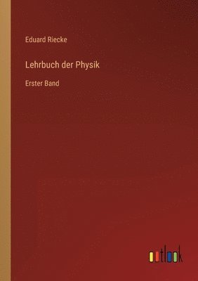 bokomslag Lehrbuch der Physik