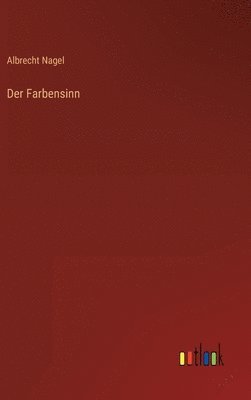 bokomslag Der Farbensinn