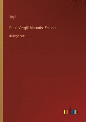 bokomslag Publi Vergili Maronis