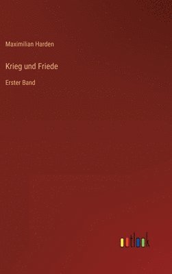 bokomslag Krieg und Friede