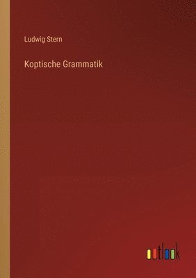 bokomslag Koptische Grammatik