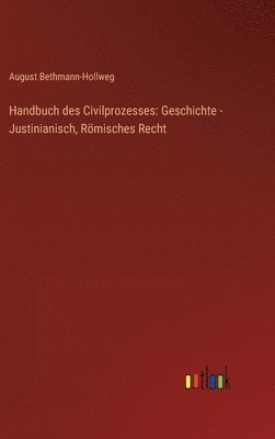 bokomslag Handbuch des Civilprozesses