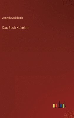 bokomslag Das Buch Koheleth