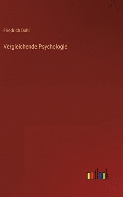 bokomslag Vergleichende Psychologie