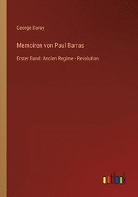 bokomslag Memoiren von Paul Barras