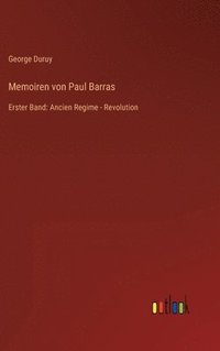 bokomslag Memoiren von Paul Barras