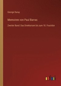 bokomslag Memoiren von Paul Barras