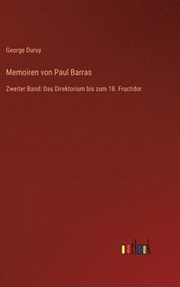 bokomslag Memoiren von Paul Barras