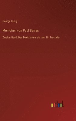 bokomslag Memoiren von Paul Barras