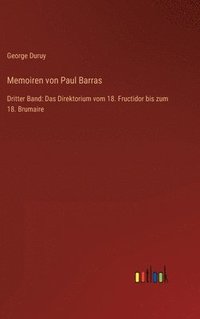 bokomslag Memoiren von Paul Barras