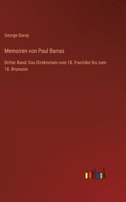 Memoiren von Paul Barras