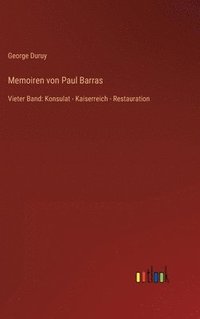 bokomslag Memoiren von Paul Barras