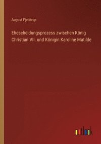 bokomslag Ehescheidungsprozess zwischen Knig Christian VII. und Knigin Karoline Matilde