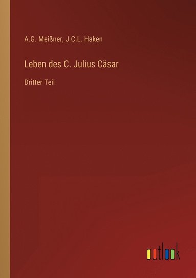 bokomslag Leben des C. Julius Csar