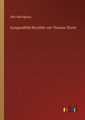 bokomslag Ausgewählte Novellen von Theodor Storm