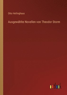 bokomslag Ausgewhlte Novellen von Theodor Storm