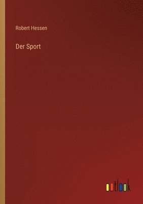 bokomslag Der Sport