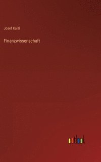 bokomslag Finanzwissenschaft