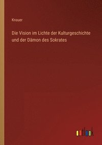 bokomslag Die Vision im Lichte der Kulturgeschichte und der Dmon des Sokrates