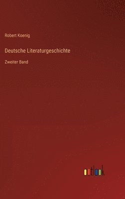 bokomslag Deutsche Literaturgeschichte