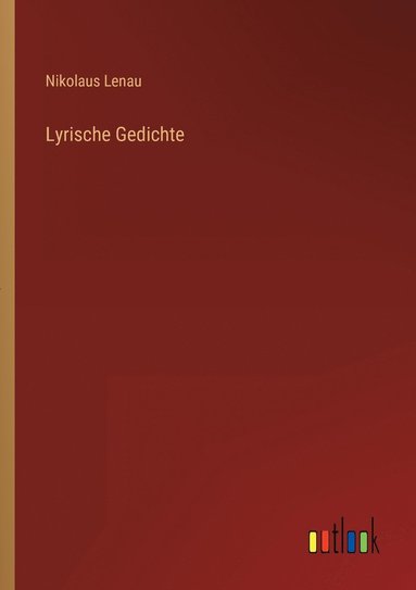 bokomslag Lyrische Gedichte