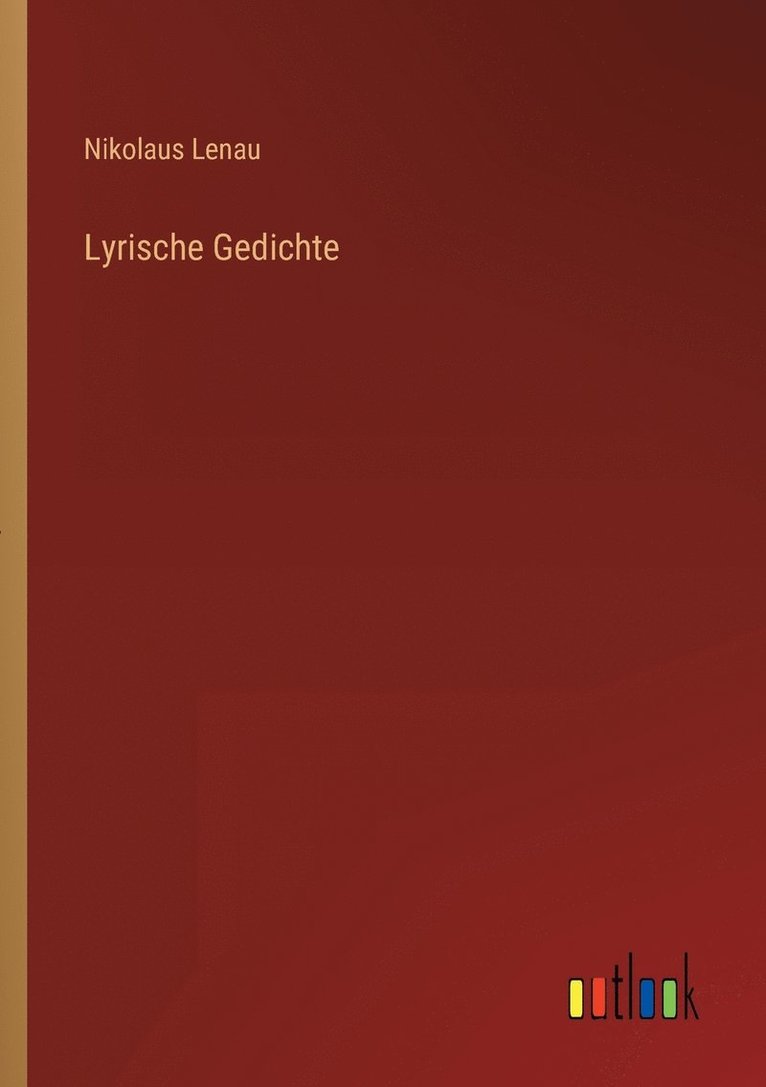 Lyrische Gedichte 1