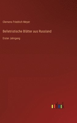 Belletristische Bltter aus Russland 1