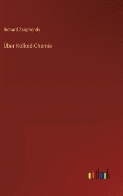 bokomslag ber Kolloid-Chemie