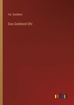 bokomslag Das Goldland Ofir