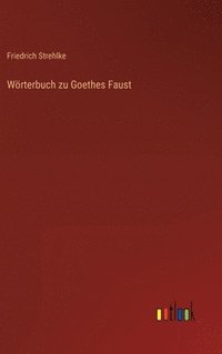 bokomslag Wrterbuch zu Goethes Faust
