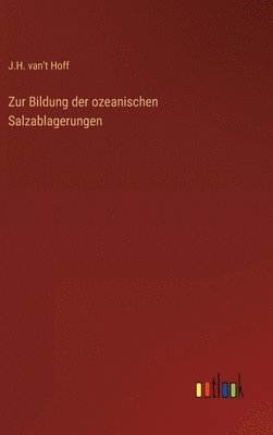 bokomslag Zur Bildung der ozeanischen Salzablagerungen