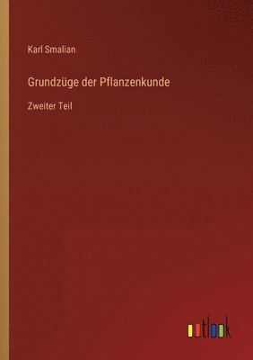 bokomslag Grundzge der Pflanzenkunde