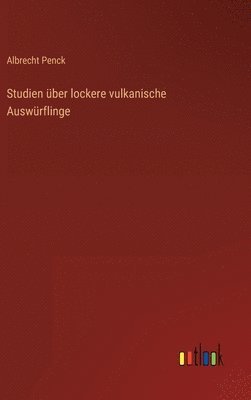 bokomslag Studien ber lockere vulkanische Auswrflinge