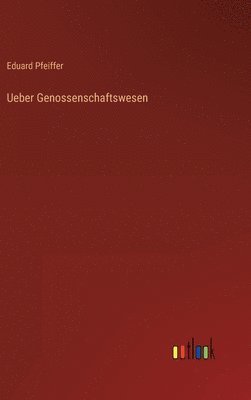 bokomslag Ueber Genossenschaftswesen