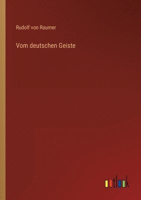 Vom deutschen Geiste