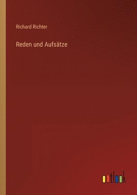 Reden und Aufstze 1