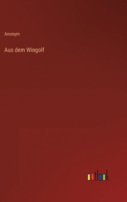 bokomslag Aus dem Wingolf