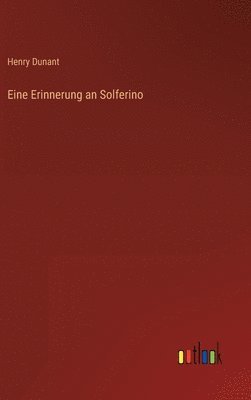 bokomslag Eine Erinnerung an Solferino