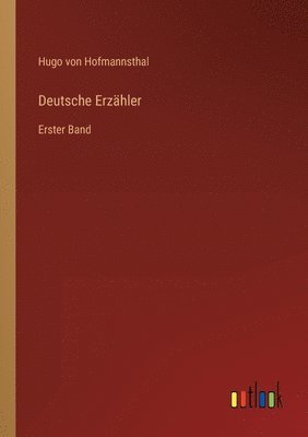bokomslag Deutsche Erzhler