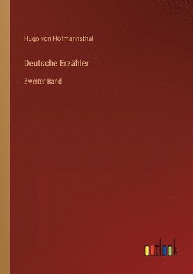 bokomslag Deutsche Erzhler