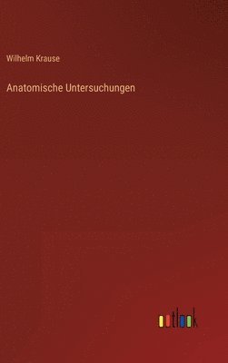 bokomslag Anatomische Untersuchungen