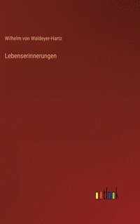 bokomslag Lebenserinnerungen