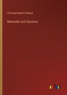 bokomslag Menander und Glycerion