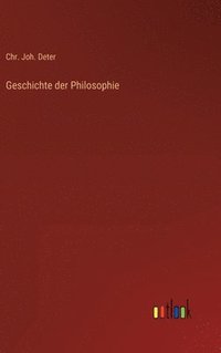 bokomslag Geschichte der Philosophie