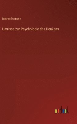 bokomslag Umrisse zur Psychologie des Denkens