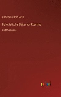 bokomslag Belletristische Bltter aus Russland